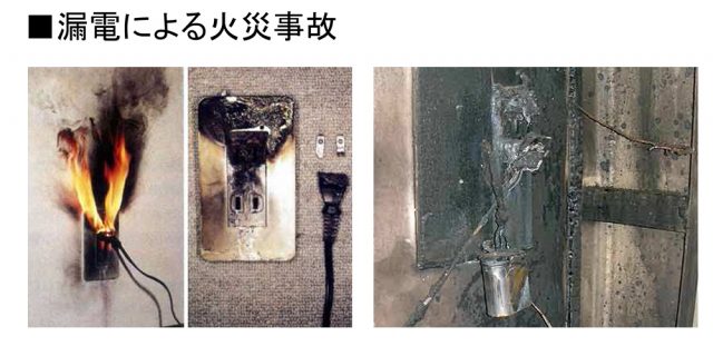 1-2. 漏電による火災事故発生率低減